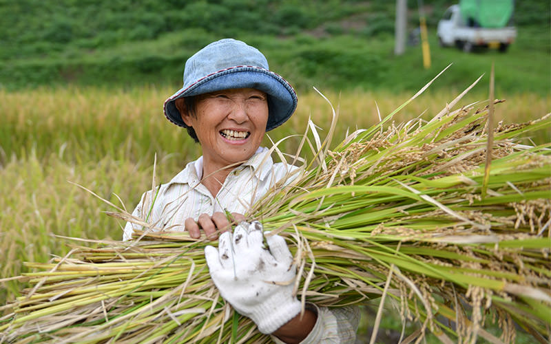 笑顔の高島さん。