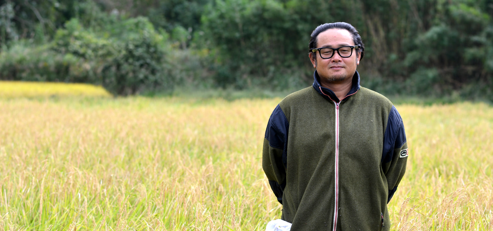 平成29年度、熊本南阿蘇産。大森博さんが作る、無農薬・無施肥栽培のお米